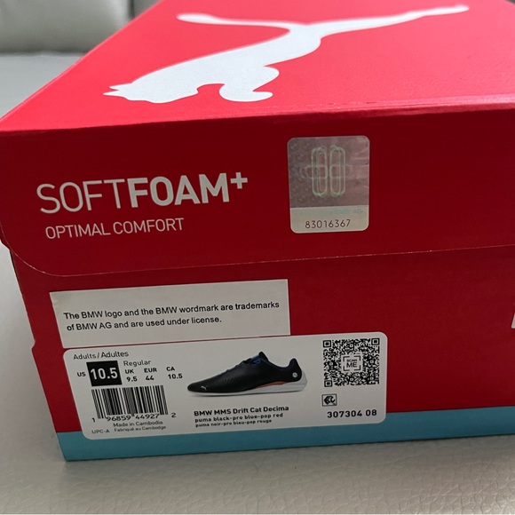 NWB - Puma x BMW Men’s Motorsport Sneaker - US 10.5 / EU 44 - Picture 9 of 10
